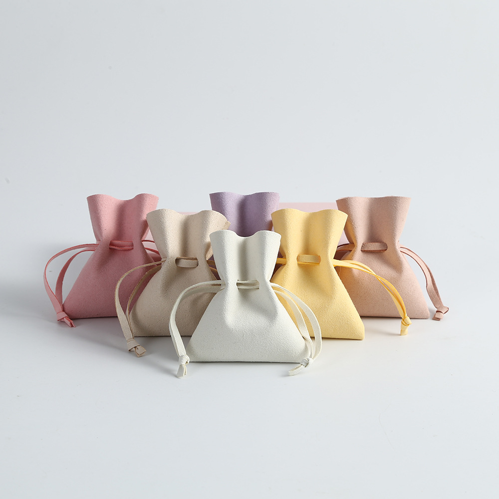 Microfiber jewelry pouches for premium accessories